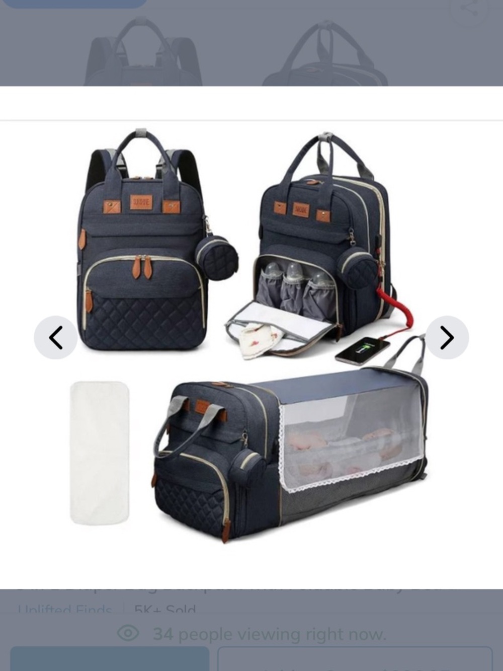 Good Mum 3-in-1 Diaper Bag